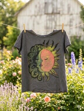 (Final Price) Cottagecore Moon Dance Tee